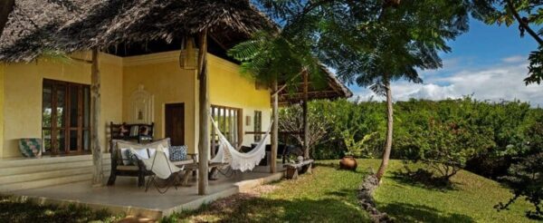 Villa avec exterieur et hamac Qambani Luxury Resort Zanzibar